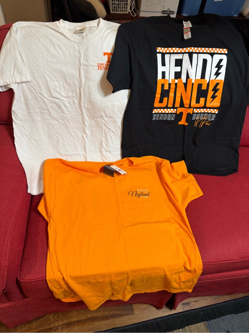 Men’s Tennessee Volunteers Football Themed  SS T-Shirt Bundle
